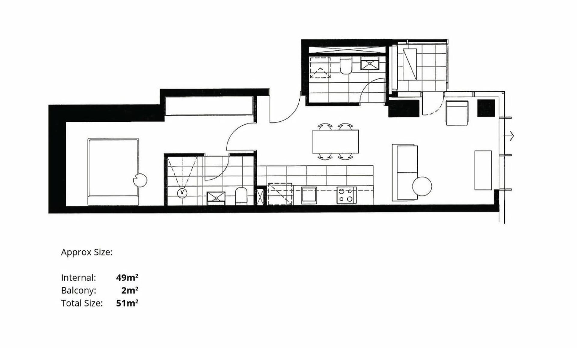 Skyline Serenity 1 Bedroom Oasis With Pool Spa & Gym Melbourne Exterior photo